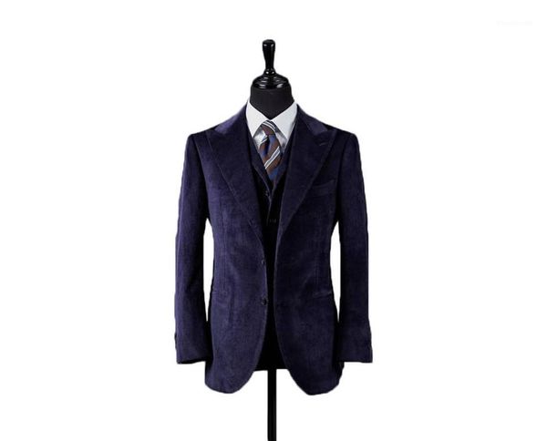 men's suits & blazers two-piece purple corduroy suit with vest skinny singal breasted jacket wedding party evening groomsmen wear1, White;black
men's suits & blazers two-piece purple corduroy suit with vest skinny singal breasted jacket wedding party evening groomsmen wear1, White;black