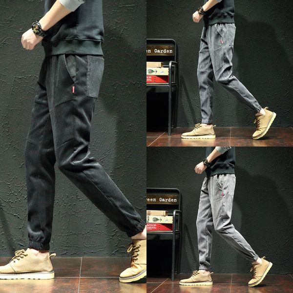 new autumn 2019 large corduroy solid color small feet loose youth pants casual pantslight core casual pantsfashion harem pants wi1au, Blue
new autumn 2019 large corduroy solid color small feet loose youth pants casual pantslight core casual pantsfashion harem pants wi1au, Blue