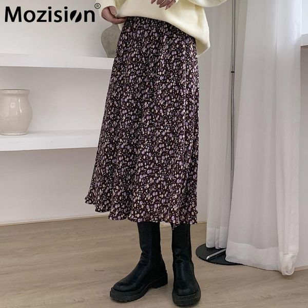mozision floral print elastic high waist skirt women 2021 spring new casual a-line skirt ladies vintage printed, Black
mozision floral print elastic high waist skirt women 2021 spring new casual a-line skirt ladies vintage printed, Black