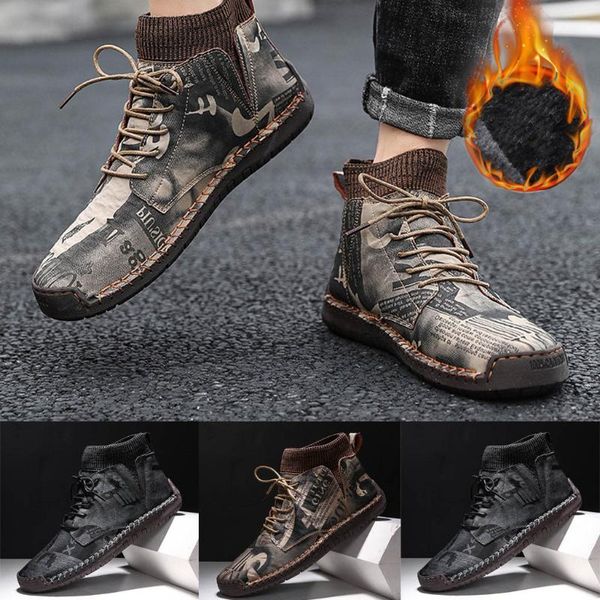 retro combat boots men casual winter shoes camouflage printed male lace-up breathable socks locomotive tooling shoe botas hombre, Black
retro combat boots men casual winter shoes camouflage printed male lace-up breathable socks locomotive tooling shoe botas hombre, Black