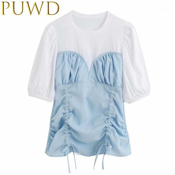 elegant women chic patchwork shirts 2020 summer sweet casual ladies blue striped shirt female o-neck draped girls 1, White
elegant women chic patchwork shirts 2020 summer sweet casual ladies blue striped shirt female o-neck draped girls 1, White