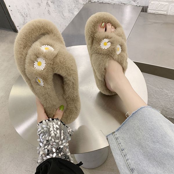 flower shoes ladies' slippers slipers women winter footwear platform luxury slides fur flip flops soft 2020 designer plush flat x1020, Black
flower shoes ladies' slippers slipers women winter footwear platform luxury slides fur flip flops soft 2020 designer plush flat x1020, Black
