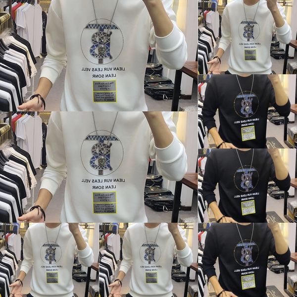 tmyme свитер с длинным рукавом мужская 2020 свитер мужчин shirtautumn новый горячий алмазной 4md мужской моды письмо печати пассивом рубашку, Black
tmyme свитер с длинным рукавом мужская 2020 свитер мужчин shirtautumn новый горячий алмазной 4md мужской моды письмо печати пассивом рубашку, Black