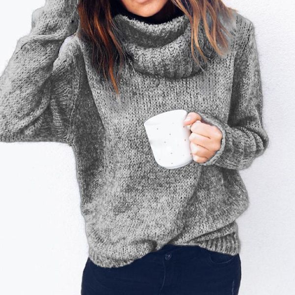 new stylish women autumn solid color turtle neck long sleeve knitted sweater pullover jumpers 1, White;black
new stylish women autumn solid color turtle neck long sleeve knitted sweater pullover jumpers 1, White;black