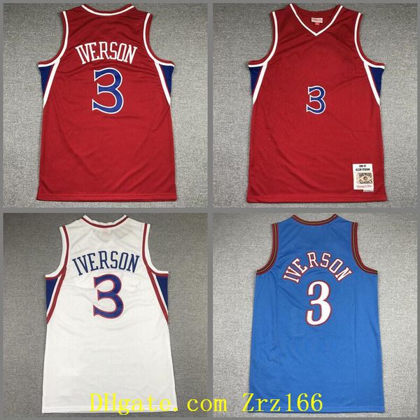 retro men basketball philadelphiacity team allen 3 iverson mitchell & ness 1996-97 hardwoods classic jersey, Black;red
retro men basketball philadelphiacity team allen 3 iverson mitchell & ness 1996-97 hardwoods classic jersey, Black;red