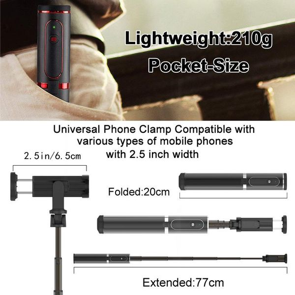 bluetooth selfie stick portable handheld camera tripod with wireless remote for huawei camera
bluetooth selfie stick portable handheld camera tripod with wireless remote for huawei camera