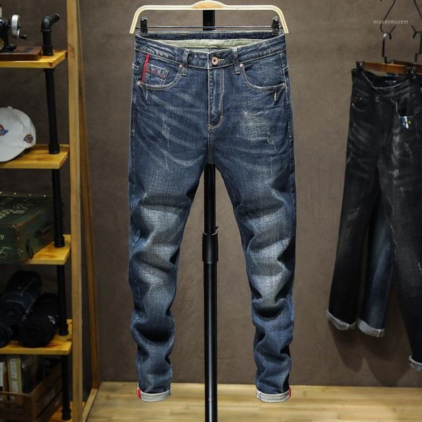 men's jeans 2021 autumn winter regular fit business fashion casual stretch denim brand pants male jean trousers blue classic style,8251
men's jeans 2021 autumn winter regular fit business fashion casual stretch denim brand pants male jean trousers blue classic style,8251