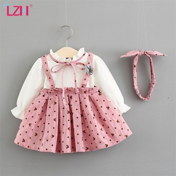 lzh new infant dress autumn baby girls long sleeve princess dresses for baby party dress kids newborn baby clothes send headband lj201221, Red;yellow
lzh new infant dress autumn baby girls long sleeve princess dresses for baby party dress kids newborn baby clothes send headband lj201221, Red;yellow