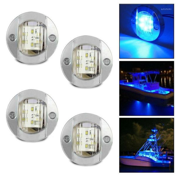 4x round marine boat led stern lights blue cabin deck courtesy light waterproof 6-2835-smd 3 inch light1
4x round marine boat led stern lights blue cabin deck courtesy light waterproof 6-2835-smd 3 inch light1