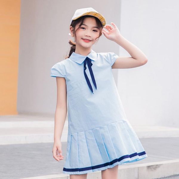 summer 2020 girls pleated dress children cute lapel college style short sleeve dresses princess skirt1, Red;yellow
summer 2020 girls pleated dress children cute lapel college style short sleeve dresses princess skirt1, Red;yellow