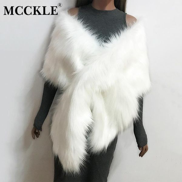 mcckle women's faux fur crop poncho 2018 autumn winter female fashion outwears lady solid fluffy sleeveless bridal wedding capes1, Black
mcckle women's faux fur crop poncho 2018 autumn winter female fashion outwears lady solid fluffy sleeveless bridal wedding capes1, Black