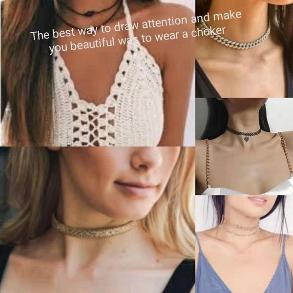 fashion gold chain necklace bracelet stainless steel necklace choker simple cuban chain jewelry gift for her, Golden;silver
fashion gold chain necklace bracelet stainless steel necklace choker simple cuban chain jewelry gift for her, Golden;silver