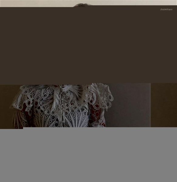 rugod elegant white women blouse korean chic solid hollow out office ladies shirts vintage ruffle single-breasted and blouse1
rugod elegant white women blouse korean chic solid hollow out office ladies shirts vintage ruffle single-breasted and blouse1