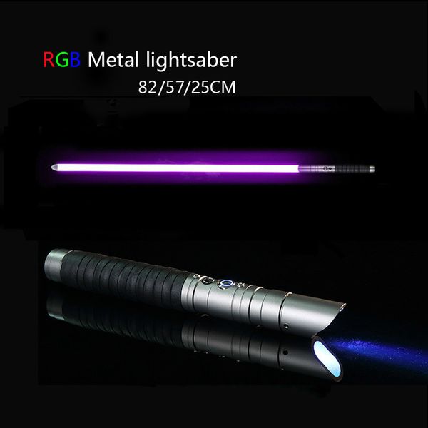 rgb lightsaber toys sword lightstick brinquedos sabre laser juguetes luminous metal discoloration q0113
rgb lightsaber toys sword lightstick brinquedos sabre laser juguetes luminous metal discoloration q0113
