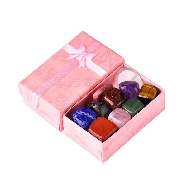 10pcs/set natural stone crystal gemstone chakras healing stone quartz mineral ornaments home decoration gifts box for qylrhk, Black
10pcs/set natural stone crystal gemstone chakras healing stone quartz mineral ornaments home decoration gifts box for qylrhk, Black