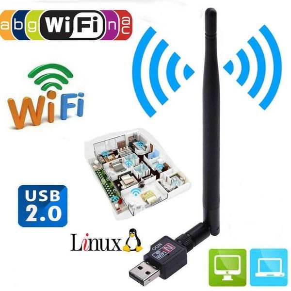 hubs mini usb wifi adapter 150mbps 2db dongle wi-fi receiver wireless network card 802.11b/n/g high speed ethernet
hubs mini usb wifi adapter 150mbps 2db dongle wi-fi receiver wireless network card 802.11b/n/g high speed ethernet