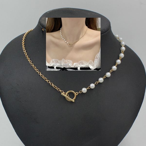 simple fashion pearl necklace for women jewelry plearl beaded necklaces friends gifts toggle closer, Silver
simple fashion pearl necklace for women jewelry plearl beaded necklaces friends gifts toggle closer, Silver