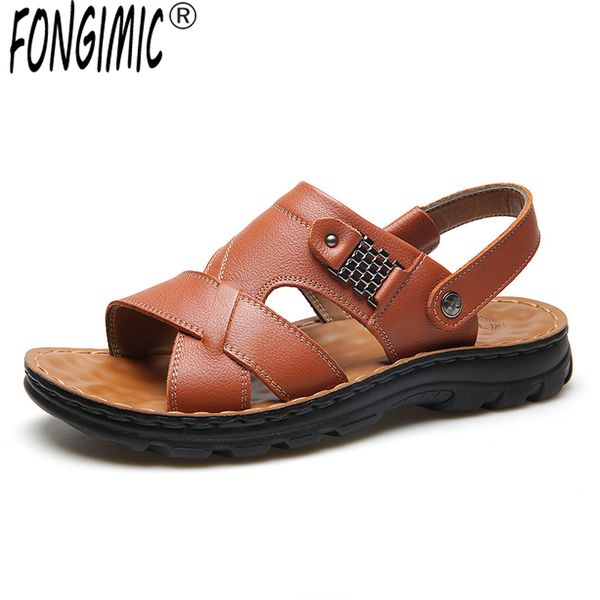 summer leather sandals fashion men pu slippers sandals shoes classic solid male beach sandals breathable flat shoes, Black
summer leather sandals fashion men pu slippers sandals shoes classic solid male beach sandals breathable flat shoes, Black