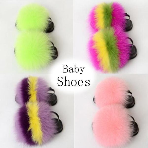 slipper baby real fur slippers girls fluffy rainbow shoes children' raccoon slides kids furry flat plush sandals flip flops1, Black;grey
slipper baby real fur slippers girls fluffy rainbow shoes children' raccoon slides kids furry flat plush sandals flip flops1, Black;grey