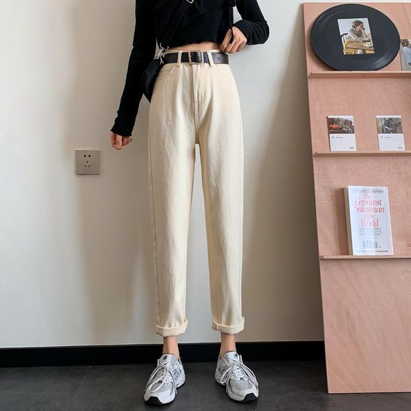 women's jeans control will firm offers female loose straight torre show thin turnip pants winter high waist, Blue
women's jeans control will firm offers female loose straight torre show thin turnip pants winter high waist, Blue