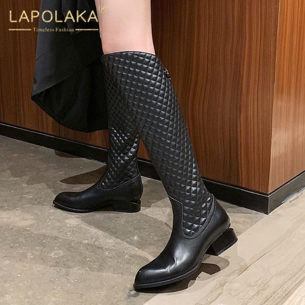 boots lapolaka 2021 genuine cow leather thick heels trendy ins shoes woman ladies daily, Black
boots lapolaka 2021 genuine cow leather thick heels trendy ins shoes woman ladies daily, Black