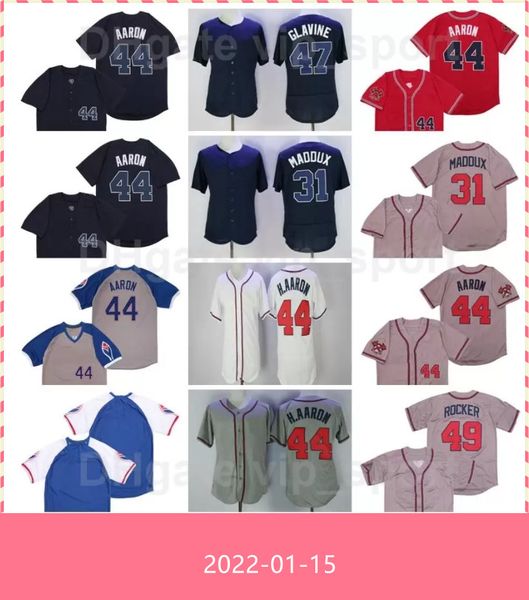 1974 1999 vintage baseball retro 44 hank aaron jersey 47 glavine 49 john rocker retire pullover cooperstown all stitched grey white red blue, Blue;black
1974 1999 vintage baseball retro 44 hank aaron jersey 47 glavine 49 john rocker retire pullover cooperstown all stitched grey white red blue, Blue;black