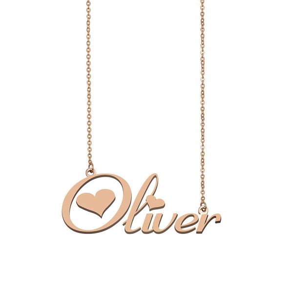 oliver name necklace custom nameplate pendant for women girls birthday gift kids friends jewelry 18k gold plated stainless steel, Silver
oliver name necklace custom nameplate pendant for women girls birthday gift kids friends jewelry 18k gold plated stainless steel, Silver