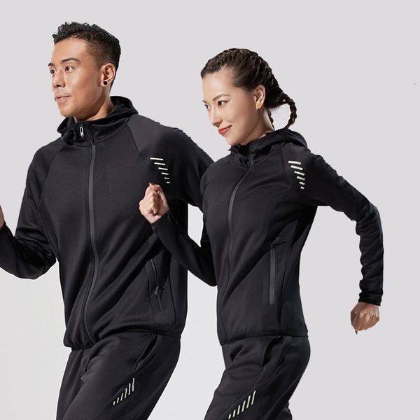 running jackets jacket men women winter zipper hooded reflective workout jogging sport training fitness bodybuilding sportswear, Black;red
running jackets jacket men women winter zipper hooded reflective workout jogging sport training fitness bodybuilding sportswear, Black;red