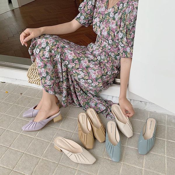 female shoes square heel ladies' slippers med luxury slides 2021 block summer designer pu scandals rubber rome hoof heels basic, Black
female shoes square heel ladies' slippers med luxury slides 2021 block summer designer pu scandals rubber rome hoof heels basic, Black