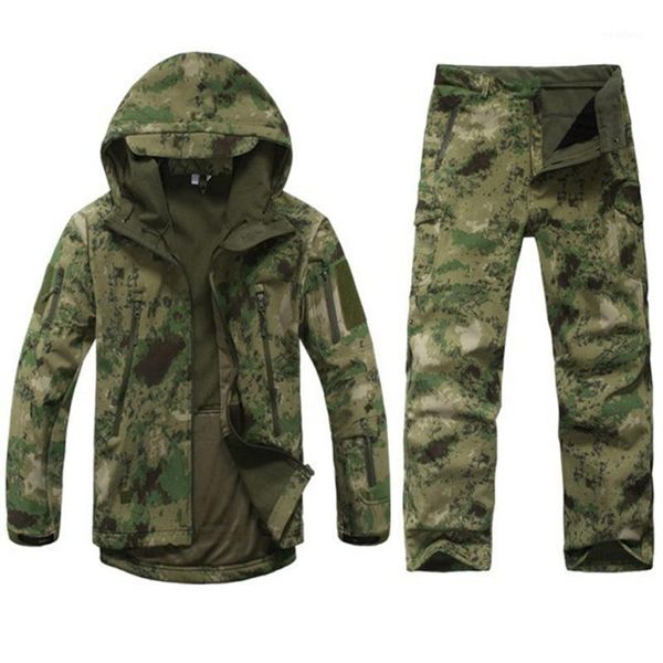 men's tracksuits tactical soft shell camouflage jacket set men army waterproof warm camo clothes fleece coat windbreaker clothing suit1, Gray
men's tracksuits tactical soft shell camouflage jacket set men army waterproof warm camo clothes fleece coat windbreaker clothing suit1, Gray