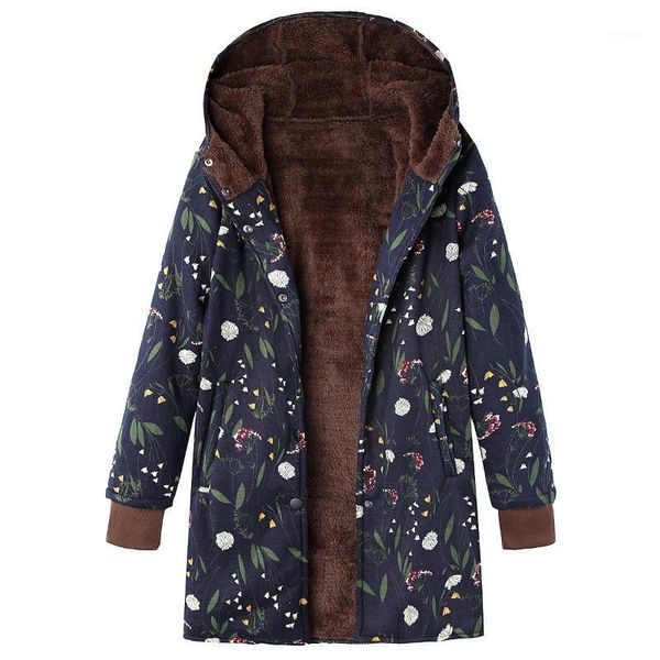 2020 new women winter warm floral hooded jacket flower print hoody vintage oversized coats winter padded jacket women parkas1, Black
2020 new women winter warm floral hooded jacket flower print hoody vintage oversized coats winter padded jacket women parkas1, Black