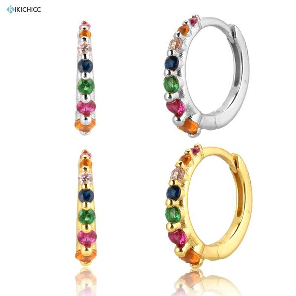 hoop & huggie kikichicc 925 sterling silver 8.9mm rianbow huggies 2021 rock punk piercing ohrringe zircon hoops fashion women jewelry, Golden;silver
hoop & huggie kikichicc 925 sterling silver 8.9mm rianbow huggies 2021 rock punk piercing ohrringe zircon hoops fashion women jewelry, Golden;silver