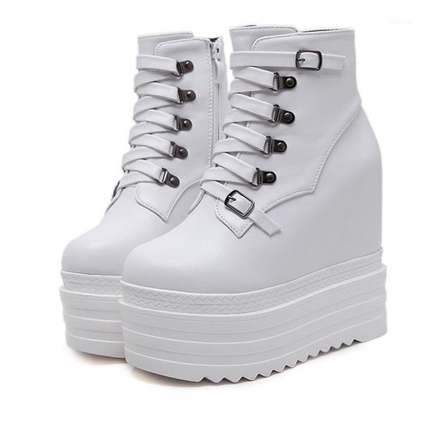 women ankle boots black punk motorcycle boots fall platform wedge shoes women's high heel botas plataforma mujer1
women ankle boots black punk motorcycle boots fall platform wedge shoes women's high heel botas plataforma mujer1