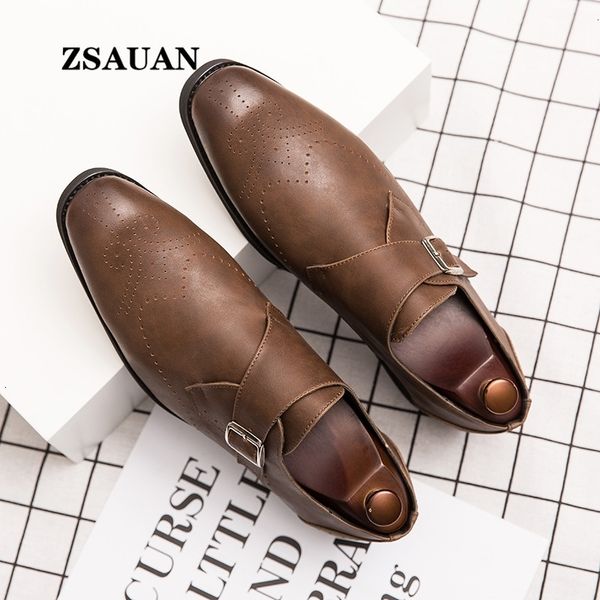 zsauan dropshipping 38-46 men brogue british oxford formal shoes male gentleman leather retro party wedding shoes buckle strap, Black
zsauan dropshipping 38-46 men brogue british oxford formal shoes male gentleman leather retro party wedding shoes buckle strap, Black