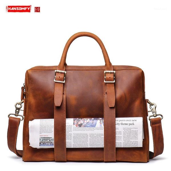 tote bag men handbag large capacity computer bags male travel bag leather shoulder diagonal briefcase men's crazy horse leather1
tote bag men handbag large capacity computer bags male travel bag leather shoulder diagonal briefcase men's crazy horse leather1