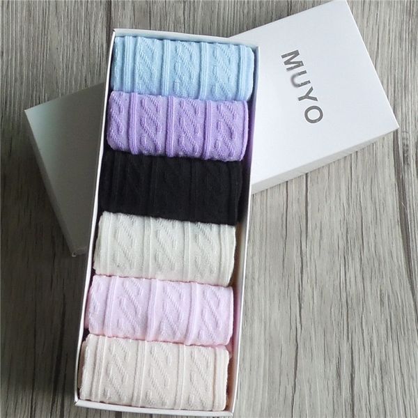 xaokl new high-quality boxed women's medium thick medium tube thickened warm color female candy cotton combed twist candy cotton and li, Black
xaokl new high-quality boxed women's medium thick medium tube thickened warm color female candy cotton combed twist candy cotton and li, Black