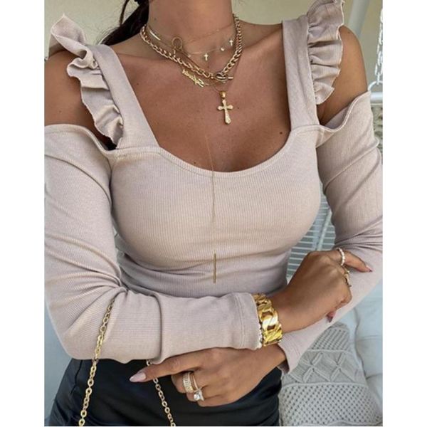 backless low cut ruffles ruched women blouse autumn fashion ladies slim solid square collar off shoulder club party, White
backless low cut ruffles ruched women blouse autumn fashion ladies slim solid square collar off shoulder club party, White