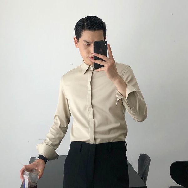 men's autumn 2021 thin new british sleeve long shirt young clothes oo4l, White;black
men's autumn 2021 thin new british sleeve long shirt young clothes oo4l, White;black