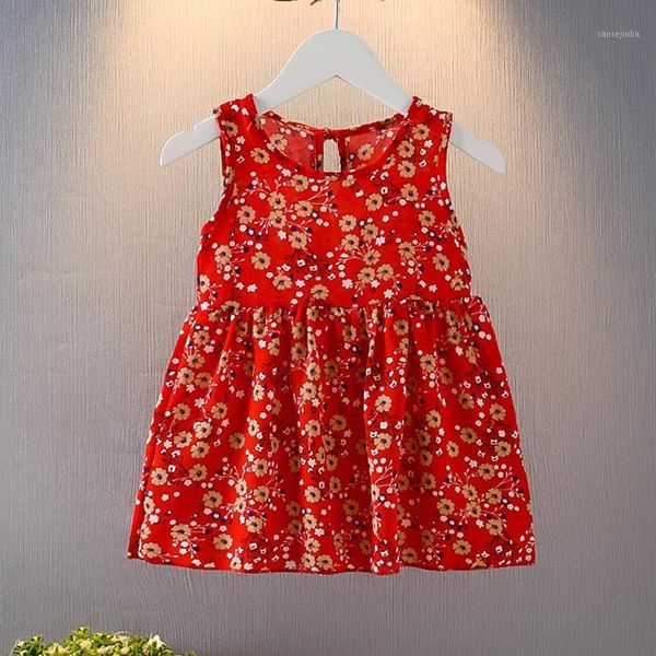 kid girl dress without sleeve floral print hollow-carved design bow tie classic round neck summer vest dress1, Red;yellow
kid girl dress without sleeve floral print hollow-carved design bow tie classic round neck summer vest dress1, Red;yellow