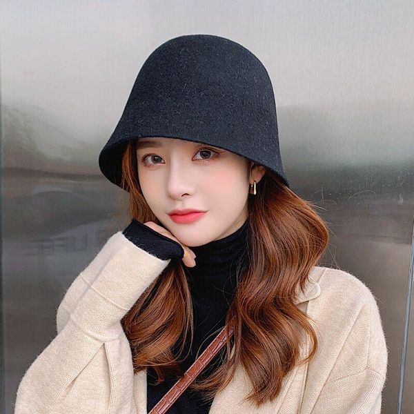 autumn winter fashion women pure wool blend fedoras bucket cap visor folding fishing bucket hat fashion felt hat, Blue;gray
autumn winter fashion women pure wool blend fedoras bucket cap visor folding fishing bucket hat fashion felt hat, Blue;gray