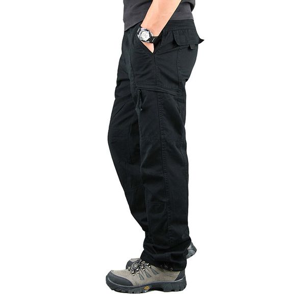 men fashion military long trousers warm cotton khaki pants men pantalon cargo homme spring autumn tactical cargo pants 201203, Black
men fashion military long trousers warm cotton khaki pants men pantalon cargo homme spring autumn tactical cargo pants 201203, Black