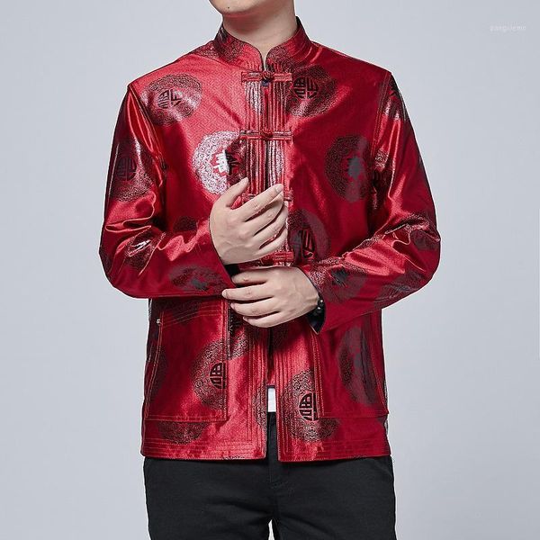 red silk tang suits mens autumn jackets buckle hanfu chinese styles suits new year dress china mandarin collar double-sided1 
red silk tang suits mens autumn jackets buckle hanfu chinese styles suits new year dress china mandarin collar double-sided1