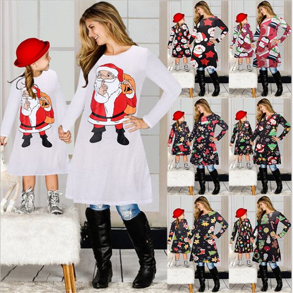 christmas family matching clothes 2020 mother daughter matching dresses long sleeve skirt christmas print parent-child dress outfits e101901, Black;gray
christmas family matching clothes 2020 mother daughter matching dresses long sleeve skirt christmas print parent-child dress outfits e101901, Black;gray