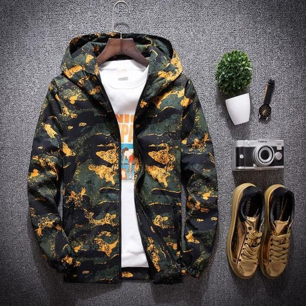 summer autumn camouflage et men windbreaker outerwear long sve streetwear hip hop digner mens ets, Black;brown
summer autumn camouflage et men windbreaker outerwear long sve streetwear hip hop digner mens ets, Black;brown