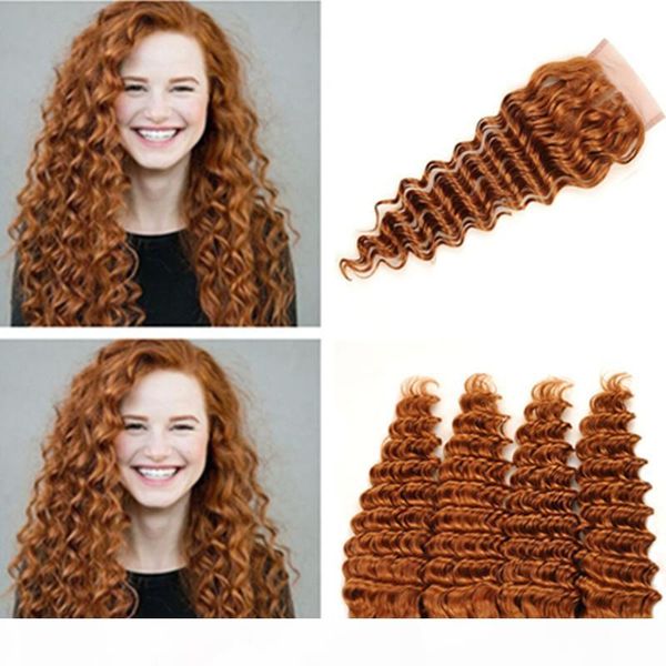 deep wave #30 medium auburn hair bundles peruvian human hair wavy 4bundles with 4x4 lace front closure 5pcs lot light brown weave wefts, Black
deep wave #30 medium auburn hair bundles peruvian human hair wavy 4bundles with 4x4 lace front closure 5pcs lot light brown weave wefts, Black
