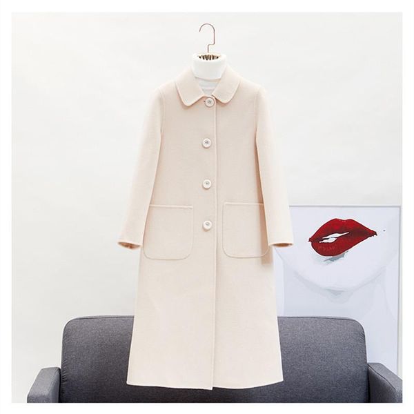 2020 autumn winter chic women's cashmere overcoat chic elegant 100% wool coat c1101, Black
2020 autumn winter chic women's cashmere overcoat chic elegant 100% wool coat c1101, Black