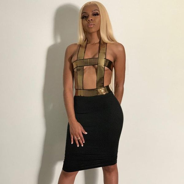 shiny metallic color criss cross dresses low cut backless high waist hollow out see through mini dress celebrity nightclub1, Black;gray
shiny metallic color criss cross dresses low cut backless high waist hollow out see through mini dress celebrity nightclub1, Black;gray