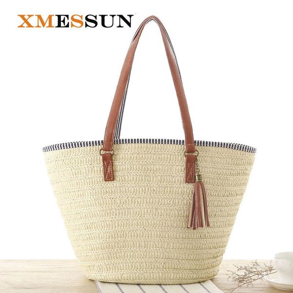 2020 summer style beach bag women straw tassel shoulder bag brand designer handbags ladies casual travel bags c53
2020 summer style beach bag women straw tassel shoulder bag brand designer handbags ladies casual travel bags c53
