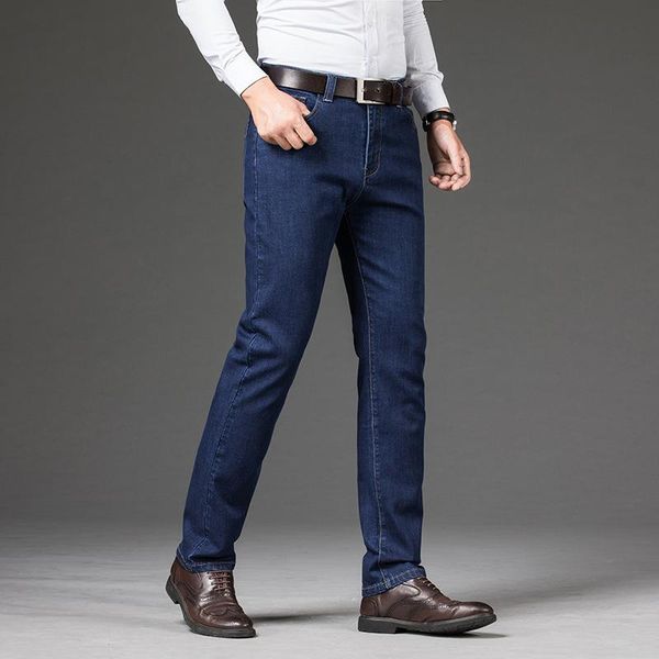 autumn jeans for men business casual stretch straight breathable denim pant male big size 44 46 long trousers kg-597, Blue
autumn jeans for men business casual stretch straight breathable denim pant male big size 44 46 long trousers kg-597, Blue