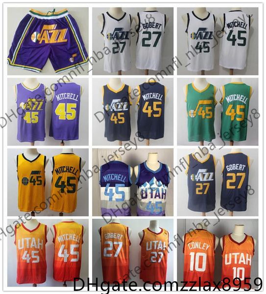 mens rembeback донован 45 митчелл руди юта nba 27 gobert mike 10 conley basketball shorts джаз баскетбол джерси, Black;red
mens rembeback донован 45 митчелл руди юта nba 27 gobert mike 10 conley basketball shorts джаз баскетбол джерси, Black;red